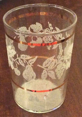 Golden Fruits 6 Oz Flat Tumbler