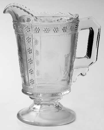 Egyptian Creamer by Boston & Sandwich