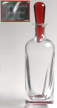 Projection (Barware) Decanter & Stopper