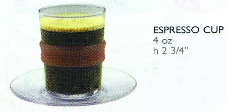 Ring Demitasse Cup & Saucer Set