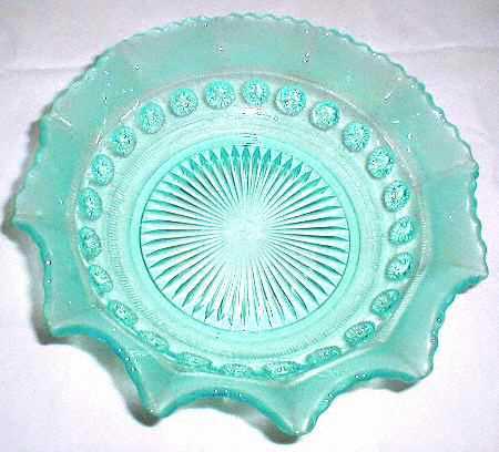 Catherine Aqua Frost by Bagley Glass