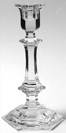 Harcourt-Versailles (Cut) 8" Single Light Candlestick