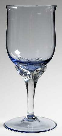 Leaf Fantasy Lilac Water Goblet