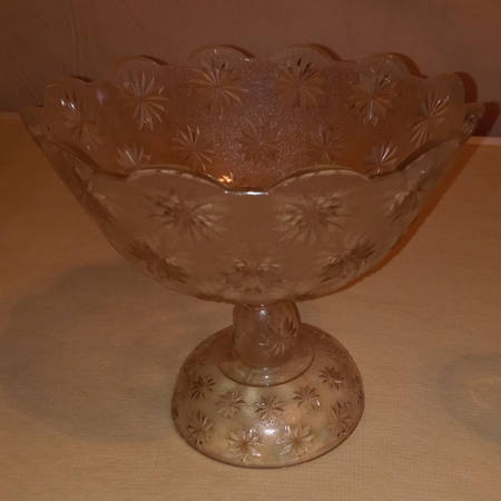 Stippled Sandbur Footed Compote