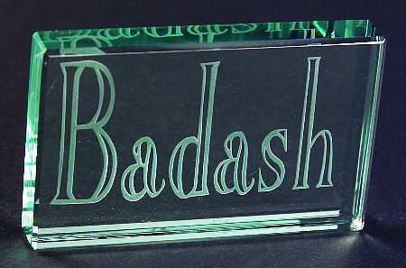 Advertising Signs by Badash Crystal