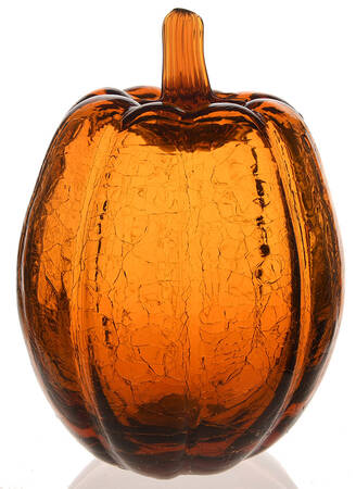 Blenko Fruits & Vegetables #6618T 8"-9" Tall Pumpkin