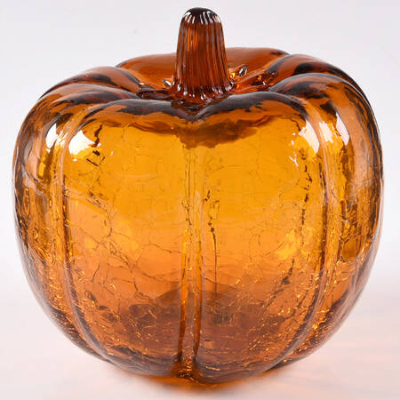 Blenko Fruits & Vegetables #9355L 6" Large Pumpkin