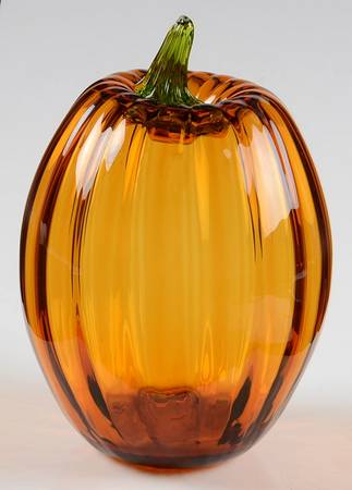Blenko Fruits & Vegetables #9355T Tall Pumpkin