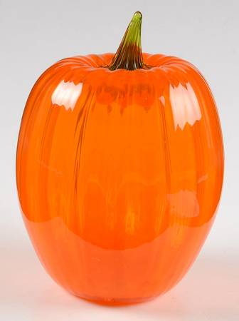 Blenko Fruits & Vegetables #9355T Tall Pumpkin