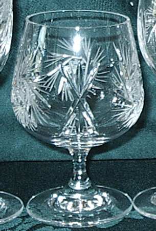 Nicole (Curved Arches) Brandy Glass