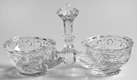 Rosace Double Salt Cellar
