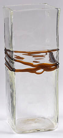 Vases 13" Square Vase by Blenko