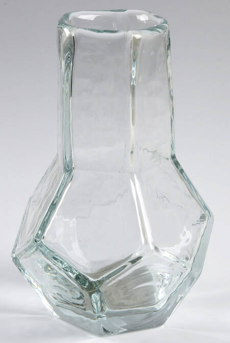 Vases #2411-D12 6" Dice Tower Bud Vase by Blenko