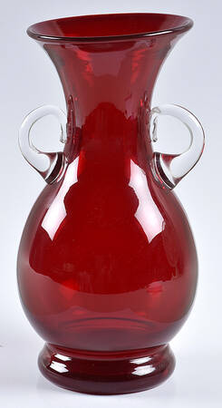 Vases 10" Handled Vase by Blenko