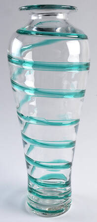 Vases #8912M 15" Spiral Vase by Blenko