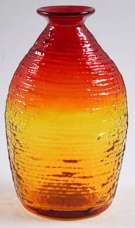 Vases #2135S 7" Strata Vase by Blenko