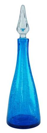 Decanters & Bottles #920 Crackled Decanter & Stopper