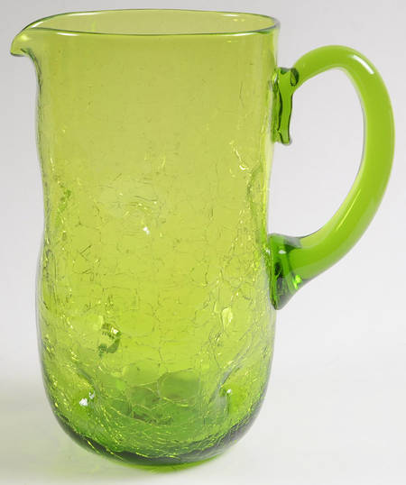 Pitchers & Jugs #7018 Crackled Dimple Pitcher 9"-11"