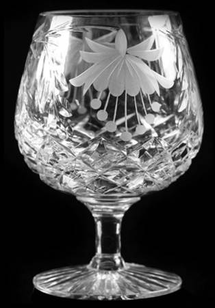 Fuchsia 12 Oz Brandy Glass by Brierly Hill Glass