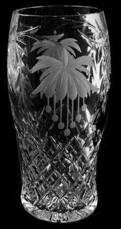 Fuchsia Beer Glass by Brierly Hill Glass