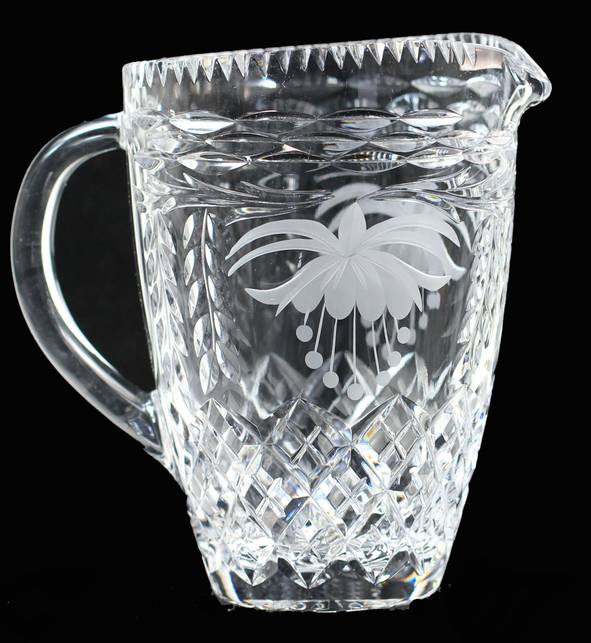 Fuchsia 32 Oz Pitcher by Brierly Hill Glass