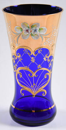 BOC291 Cobalt Blue Flat Tumbler