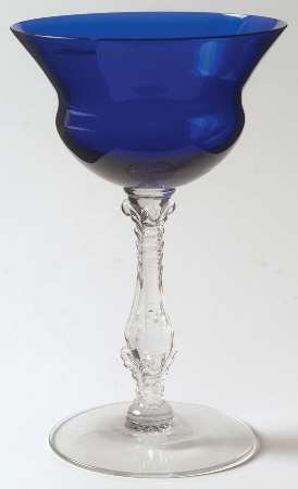 3126 Royal Blue Champagne/Tall Sherbet