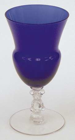 3126 Royal Blue 5 Oz Footed Tumbler