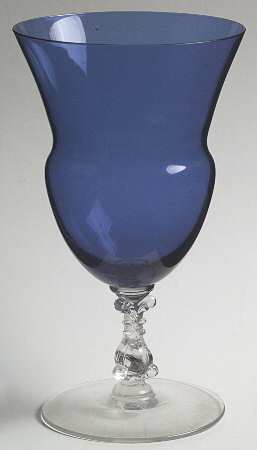 3126 Royal Blue 10 Oz Footed Tumbler