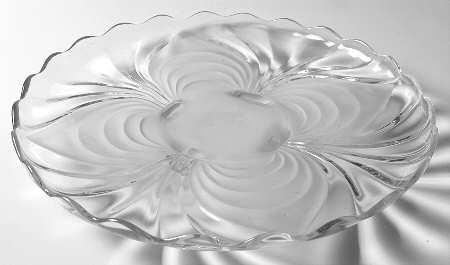 Alpine Clear 14" 4-Toed Cabaret Plate
