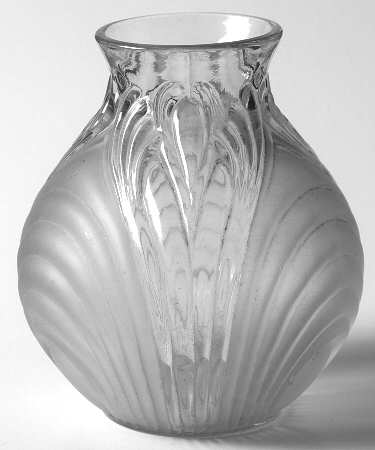 Alpine Clear 4" Short Neck Vase