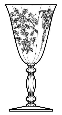 Apple Blossom Clear (Stem 3130) by Cambridge