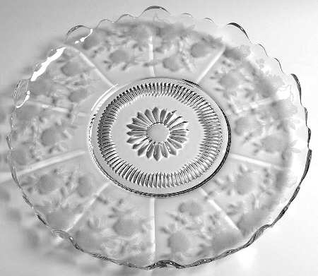 Blossom Time  Martha/128 14" Cupped Cabaret Plate