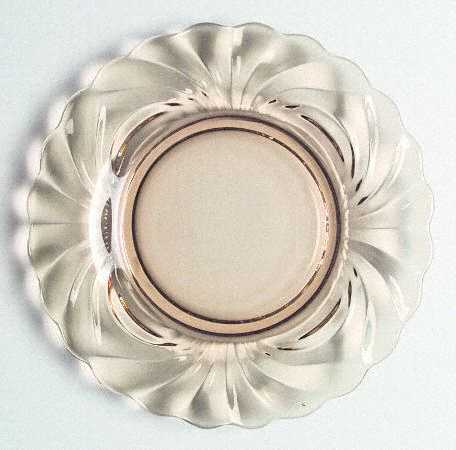 Caprice Mocha Footed Plate