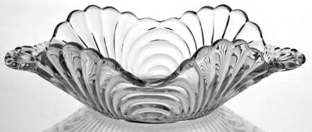 Caprice Clear (Stem 300) 7" Handled Bon Bon