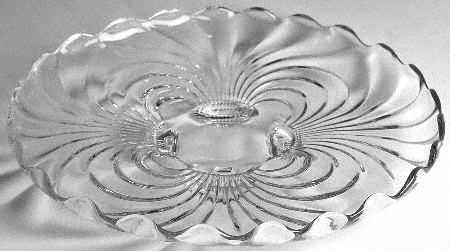 Caprice Clear (Stem 300) 11" 4-Toed Cabaret Plate