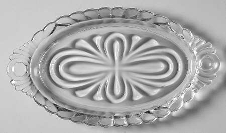 Caprice Clear (Stem 300) Mini Creamer/Sugar, Tray Only