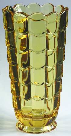 Cascade Yellow 9" Flower Vase