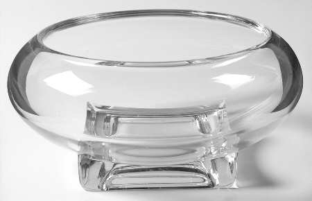 Cambridge Square (Square Base) 7" Rose Bowl