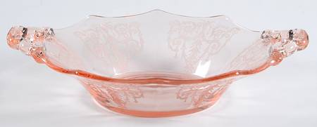 Cleo Pink (Stem 3077) 7" Handled Bon Bon