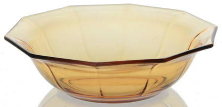 Decagon Amber Small Fruit Dessert Bowl