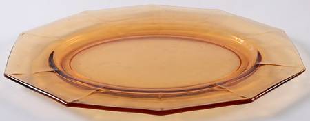 Decagon Amber 12" Oval Platter