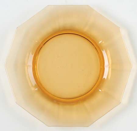 Decagon Amber Bread & Butter Plate