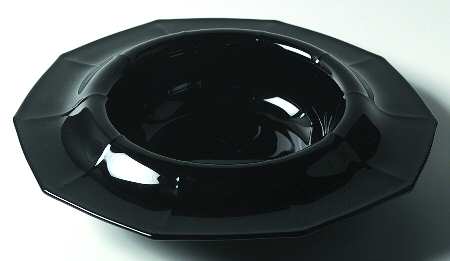 Decagon Ebony 12" Rolled Edge Bowl
