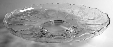 Elaine Clear (Stem 3500) 12" 3-Toed Plate