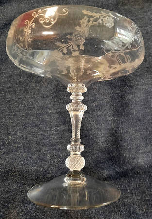 Elaine Clear (Stem 3500) Tall Comport (Height X Width)