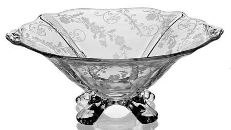 Elaine Clear (Stem 3500) 3400 Footed Handled Mayonnaise/Comport