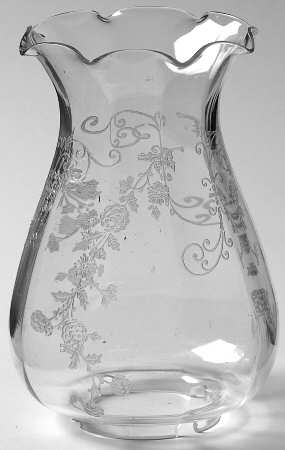 Elaine Clear (Stem 3500) Hurricane Lamp, Globe Only