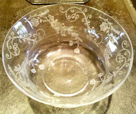 Elaine Clear (Stem 3500) Shape 3500 Flat Finger Bowl Only