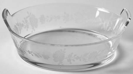 Elaine Clear (Stem 3500) Round Butter Dish No Lid